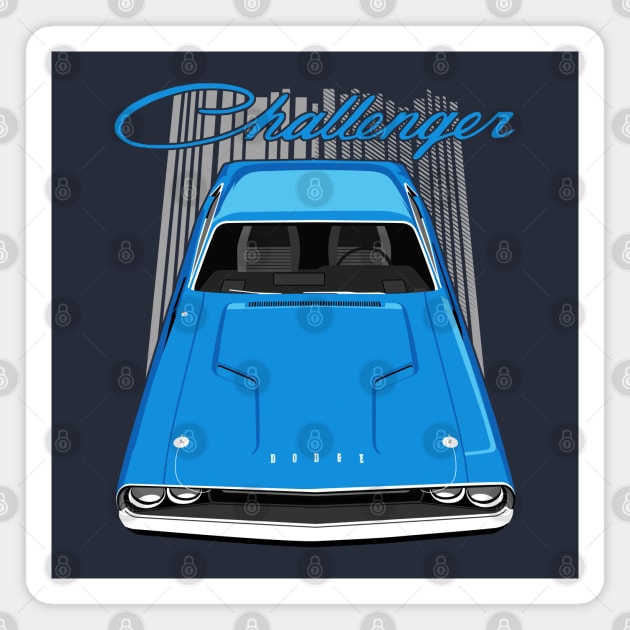 Challenger 70 - Blue Magnet by V8social